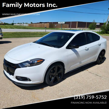 2014 Dodge Dart for sale at Family Motors Inc. in Burlington IA
