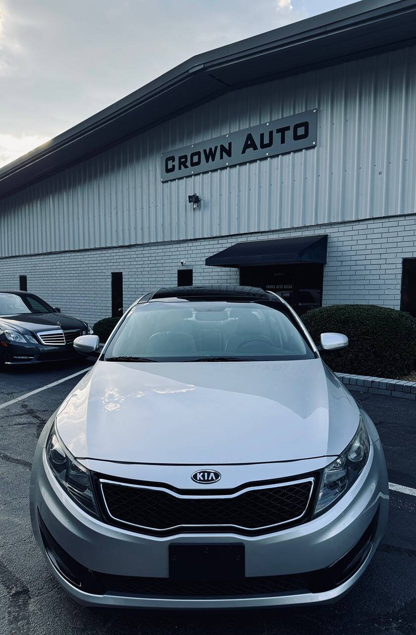 2012 Kia Optima for sale at Crown Auto Sales in Marietta, GA