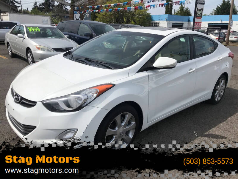 2011 Hyundai Elantra for sale at Stag Motors in Portland OR