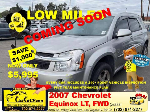 2007 Chevrolet Equinox for sale at The Car Company in Las Vegas NV