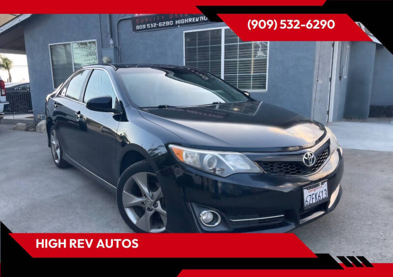 2012 Toyota Camry SE Sport Limited Edition