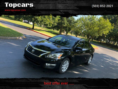 2014 Nissan Altima for sale at Topcars in Wilsonville OR