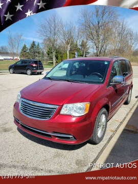 2013 Chrysler Town and Country for sale at Patriot Autos in Muskegon MI