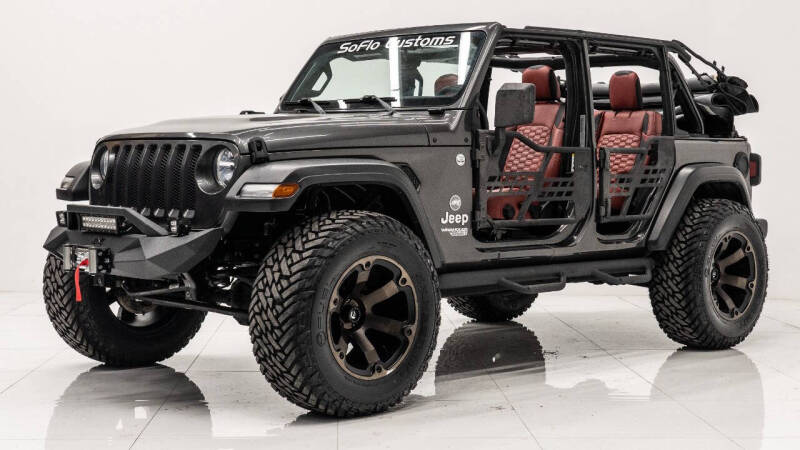 2019 Jeep Wrangler Unlimited for sale at SoFlo Customs in Fort Lauderdale FL