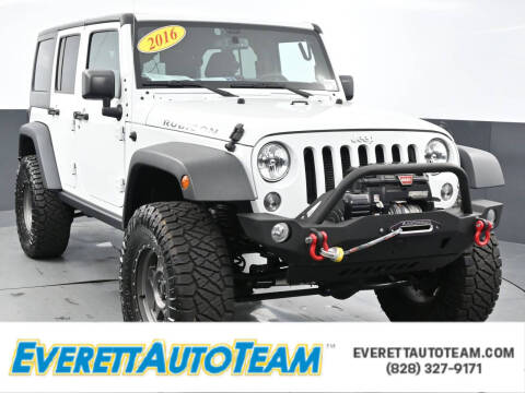 2016 Jeep Wrangler Unlimited for sale at Hickory Used Car Superstore in Hickory NC