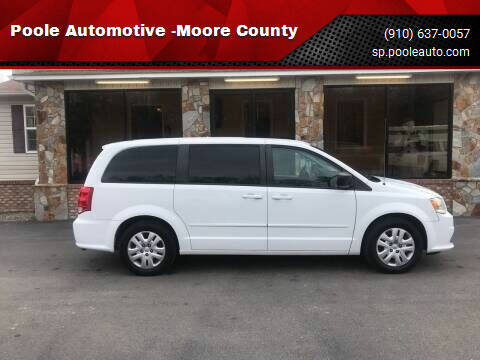 2015 Dodge Grand Caravan for sale at Poole Automotive in Laurinburg NC