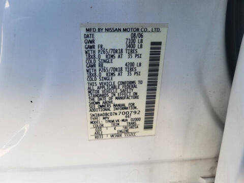 2007 Nissan Armada LE FFV