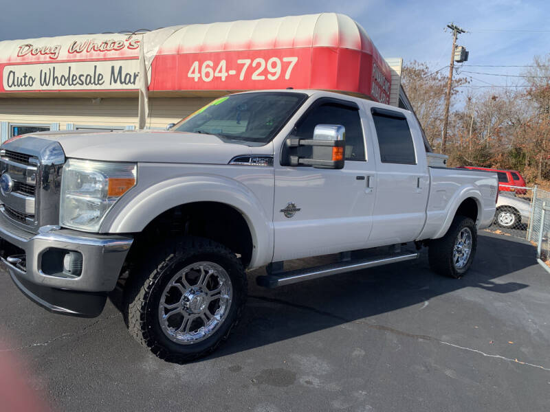 2011 Ford F-250 Super Duty for sale at Doug White's Auto Wholesale Mart in Newton NC