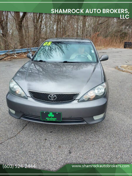 2005 Toyota Camry for sale at Shamrock Auto Brokers, LLC in Belmont NH