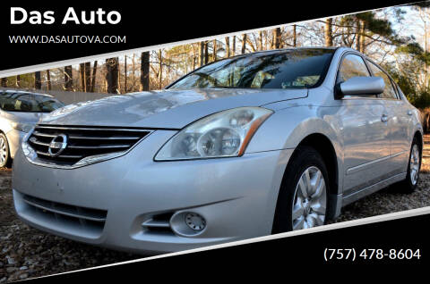 2012 Nissan Altima for sale at Das Auto in Virginia Beach VA
