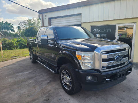 2015 Ford F-250 Super Duty for sale at O & J Auto Sales in Royal Palm Beach FL