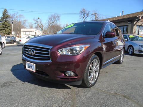 2013 Infiniti JX35 for sale at IBARRA MOTORS INC in Berwyn IL