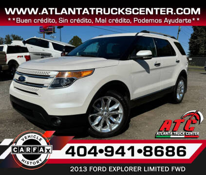 2013 Ford Explorer for sale at ATLANTA TRUCK CENTER LLC in Doraville GA