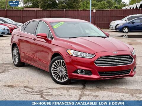 2013 Ford Fusion for sale at Stanley Automotive Finance Enterprise - STANLEY DIRECT AUTO in Mesquite TX