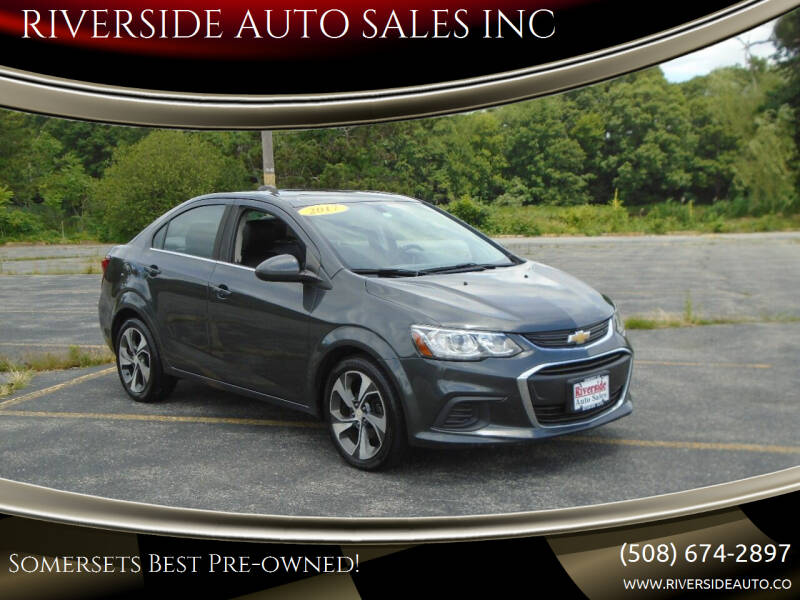 2017 Chevrolet Sonic for sale at RIVERSIDE AUTO SALES INC in Somerset MA