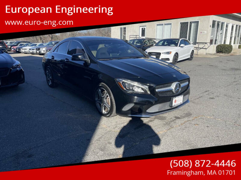 2018 Mercedes-Benz CLA for sale at European Engineering in Framingham MA