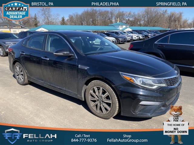 2019 Kia Optima for sale at Fellah Auto Group in Bristol PA