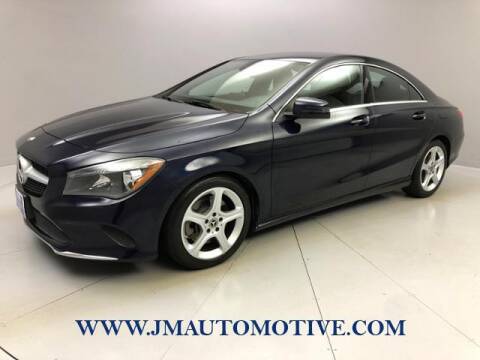 2018 Mercedes-Benz CLA for sale at J & M Automotive in Naugatuck CT