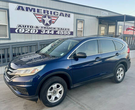 2015 Honda CR-V for sale at AMERICAN AUTO & TRUCK SALES LLC in Yuma AZ