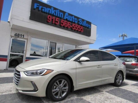 2017 Hyundai Elantra for sale at Franklin Auto Sales in El Paso TX