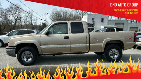 2004 Chevrolet Silverado 2500 for sale at DND AUTO GROUP in Belvidere NJ