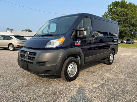 2017 RAM ProMaster for sale at Carworx LLC in Dunn NC