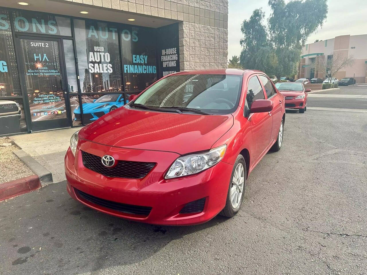 2010 Toyota Corolla for sale at HUDSONS AUTOS in Gilbert, AZ