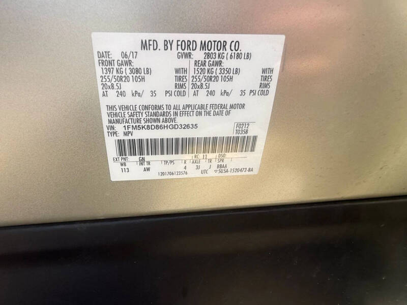 2017 Ford Explorer XLT