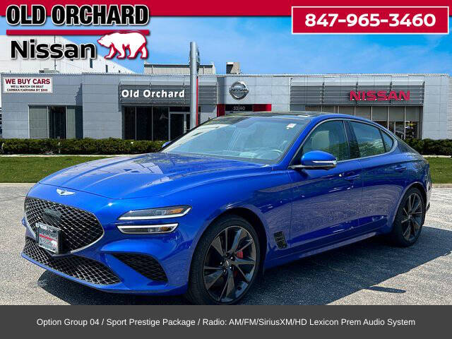 2022 Genesis G70 for sale at Old Orchard Nissan in Skokie IL