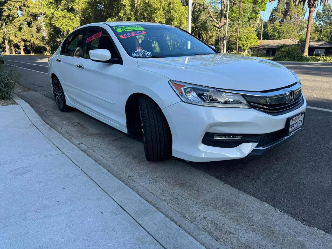 2016 Honda Accord for sale at Ride On LLC in Van Nuys, CA