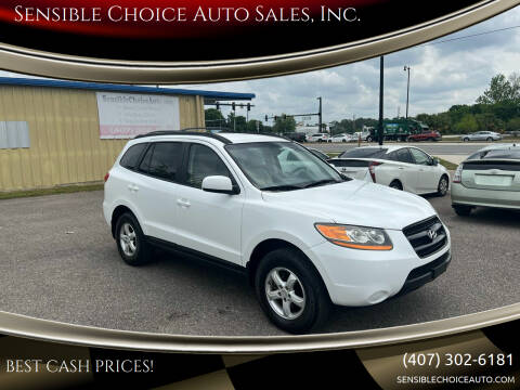 2008 Hyundai Santa Fe for sale at Sensible Choice Auto Sales, Inc. in Longwood FL