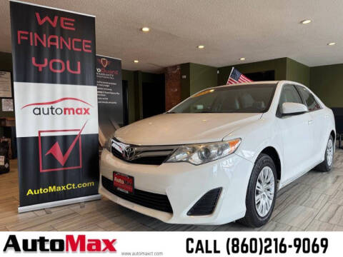 2013 Toyota Camry for sale at AutoMax in West Hartford CT