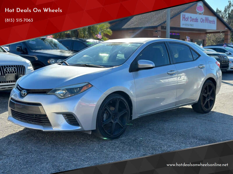 2015 Toyota Corolla for sale at Hot Deals On Wheels in Tampa FL