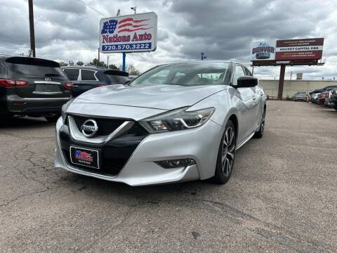 2017 Nissan Maxima for sale at Nations Auto Inc. II in Denver CO