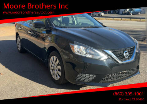 2016 Nissan Sentra for sale at Moore Brothers Inc in Portland CT