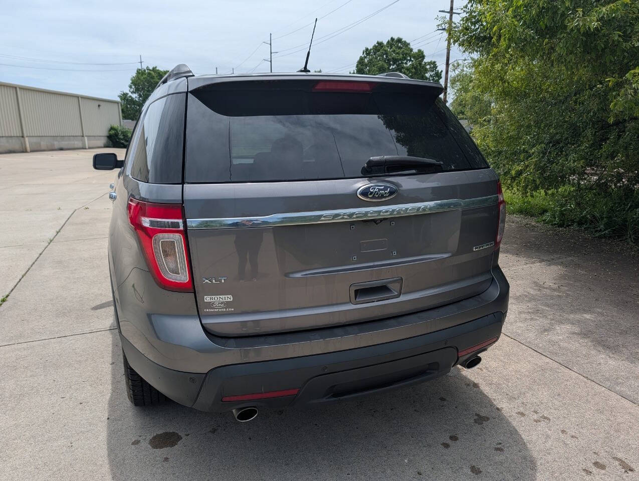 Gray 2013 Ford Explorer XLT XLT 4dr SUV 2