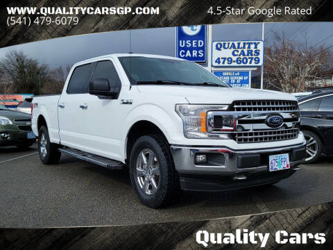 2018 Ford F-150 for sale at Quality Cars in Grants Pass OR