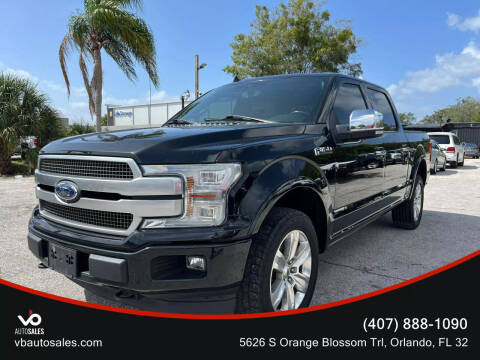 2018 Ford F-150 for sale at V & B Auto Sales in Orlando FL