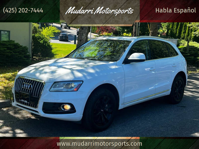 Used 2014 Audi Q5 Premium with VIN WA1LFAFP9EA012245 for sale in Kirkland, WA