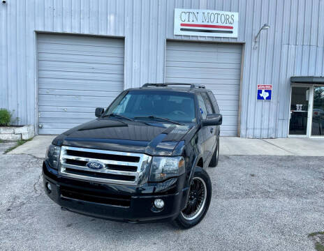 2012 Ford Expedition for sale at CTN MOTORS in Houston TX
