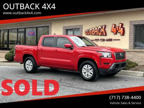 2022 Nissan Frontier for sale at OUTBACK 4X4 in Ephrata PA