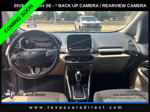 2019 Ford EcoSport SE