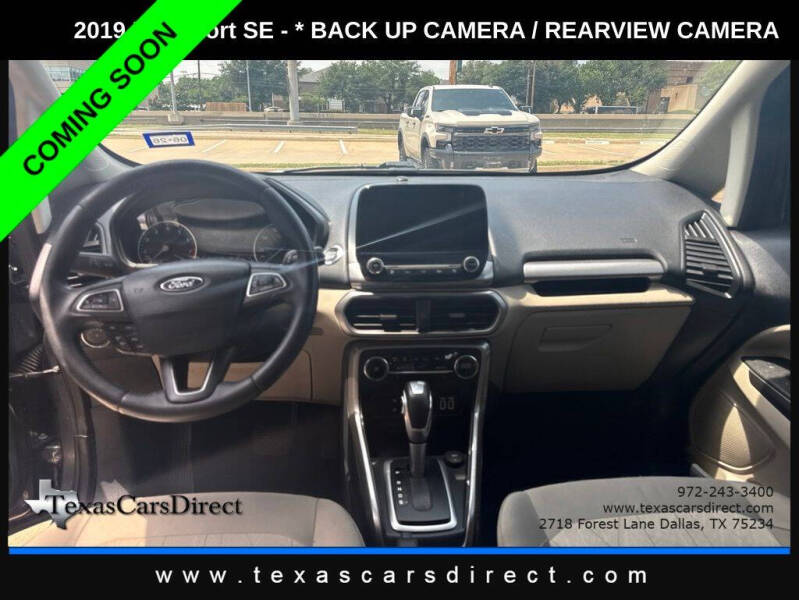 2019 Ford EcoSport SE