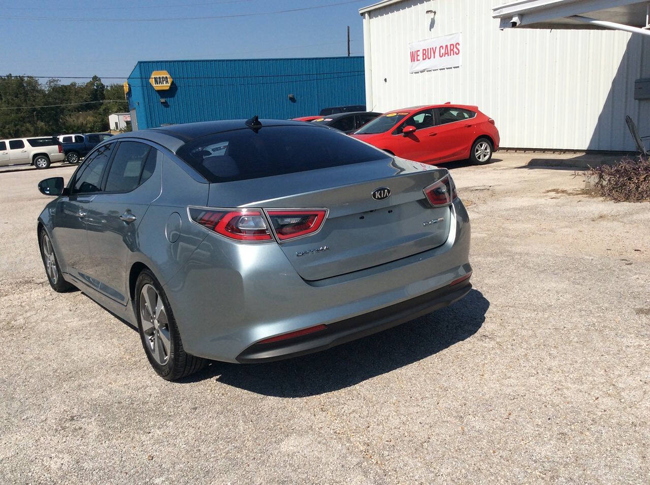 2014 Kia Optima Hybrid for sale at SPRINGTIME MOTORS in Huntsville, TX