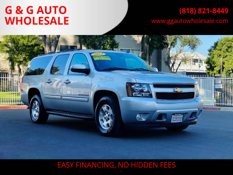 2014 Chevrolet Suburban for sale at G & G AUTO WHOLESALE in North Hollywood CA