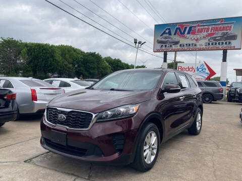 2019 Kia Sorento for sale at ANF AUTO FINANCE in Houston TX