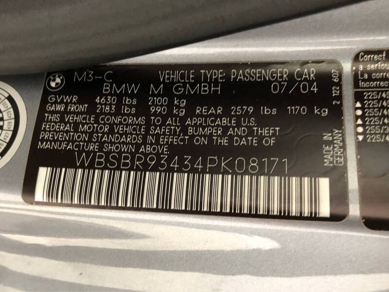 2004 BMW M3