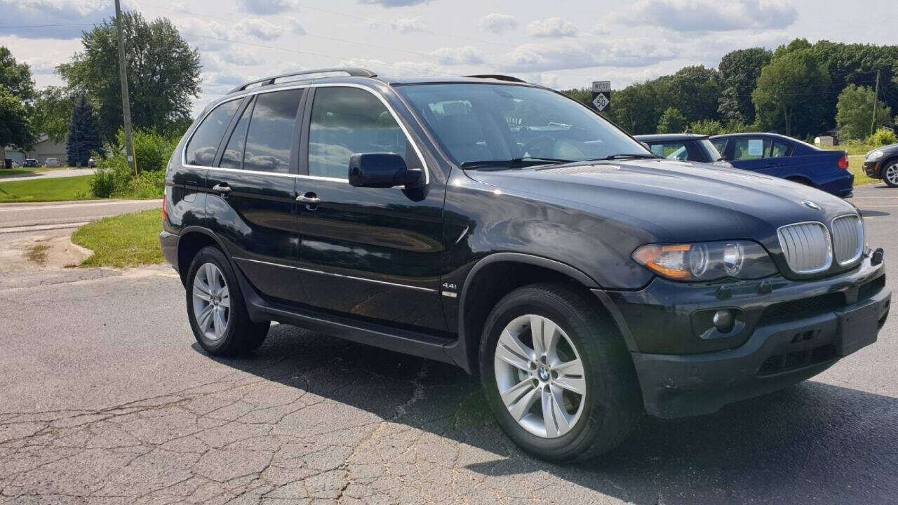 Silver 2005 Bmw X5 4 4i For Sale Carsforsale Com