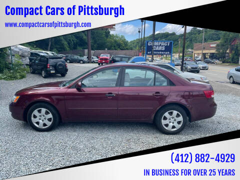 2008 Hyundai Sonata for sale at Compact Cars of Pittsburgh in Pittsburgh PA