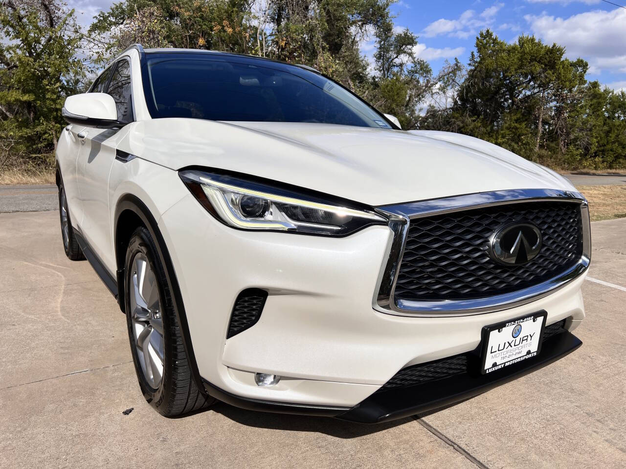 Used Car 2020 Infiniti Qx50  Luxe 4dr Crossover For Sale Under $20,000 In Austin, Texas